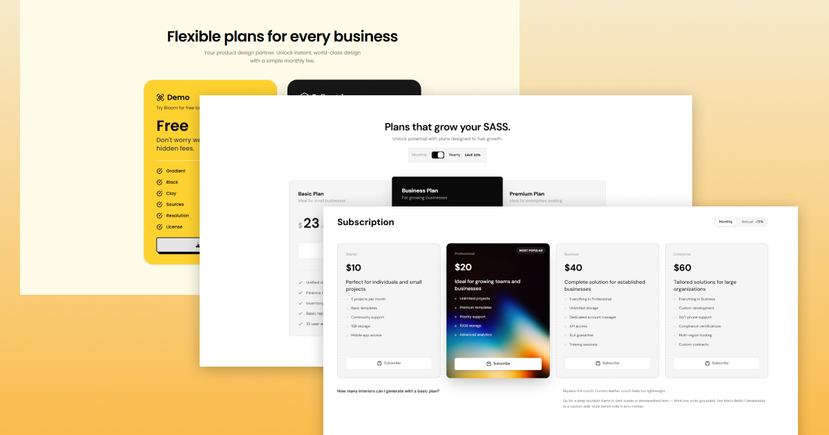 UI-Layouts: Your Frontend Universe | Orynth