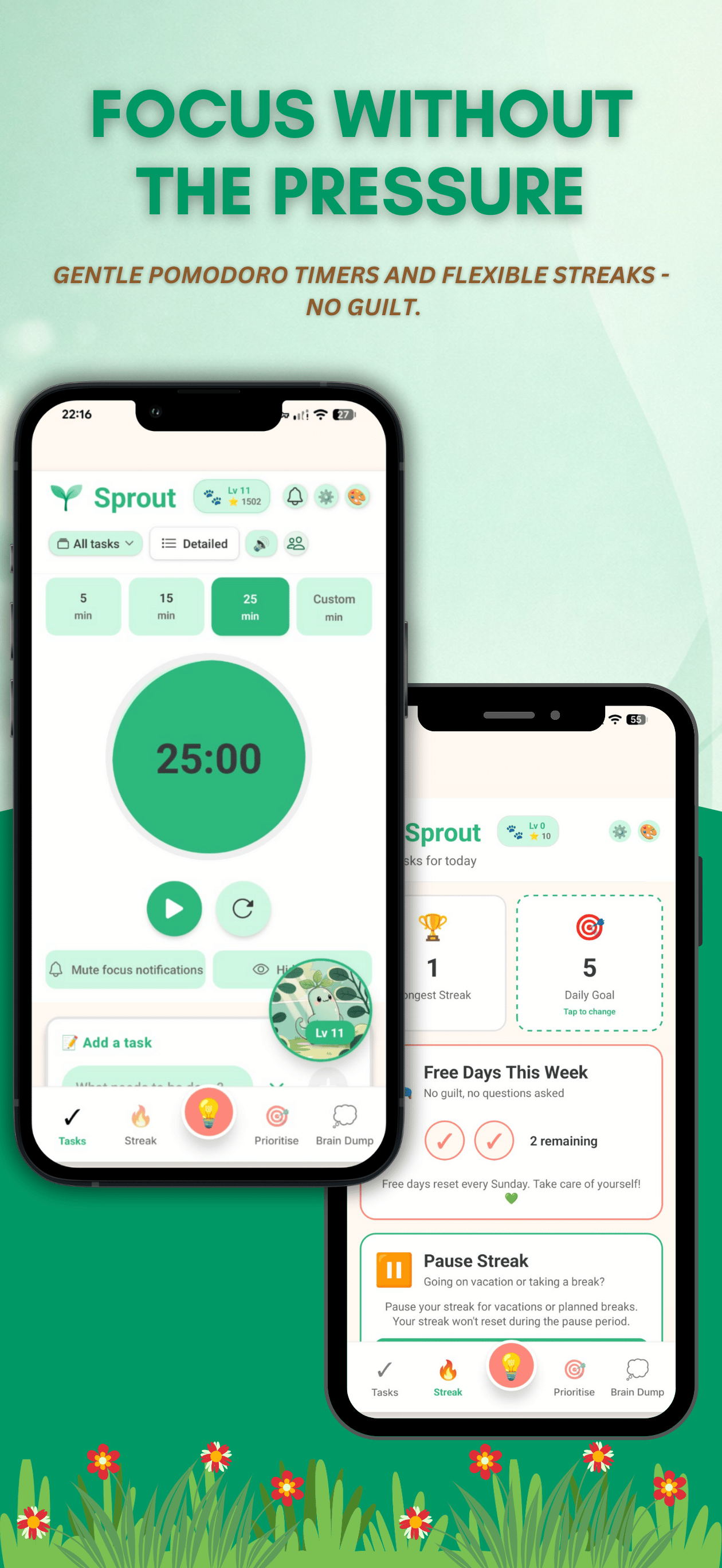 Sprout: Smart ADHD Task App: The ADHD task app that works with your ...