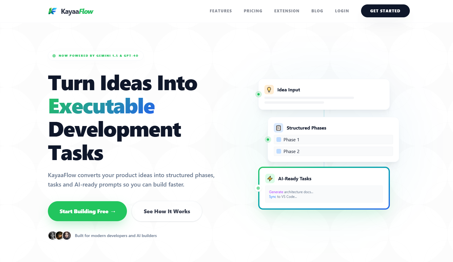 KayaaFlow: Modern SaaS platform for intelligent AI task flows | Orynth