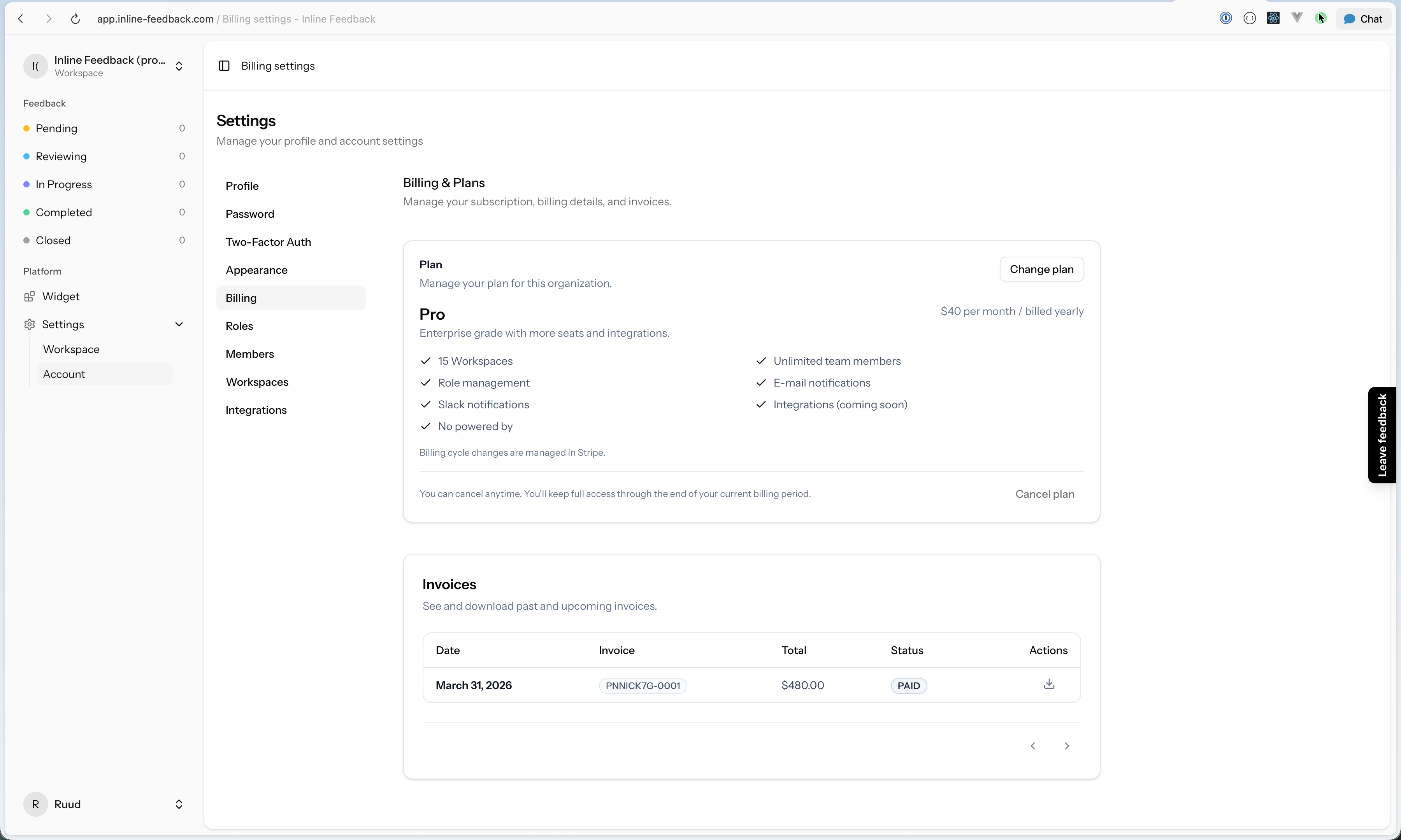 Inline Feedback: Visual feedback, right on top of your website. | Orynth