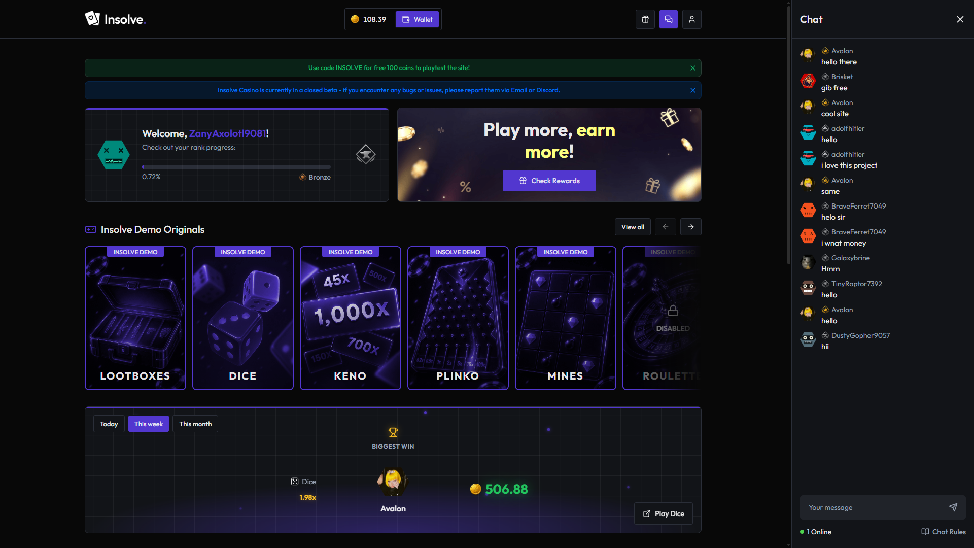 Insolve: White-label crypto casino solution for content creators | Orynth