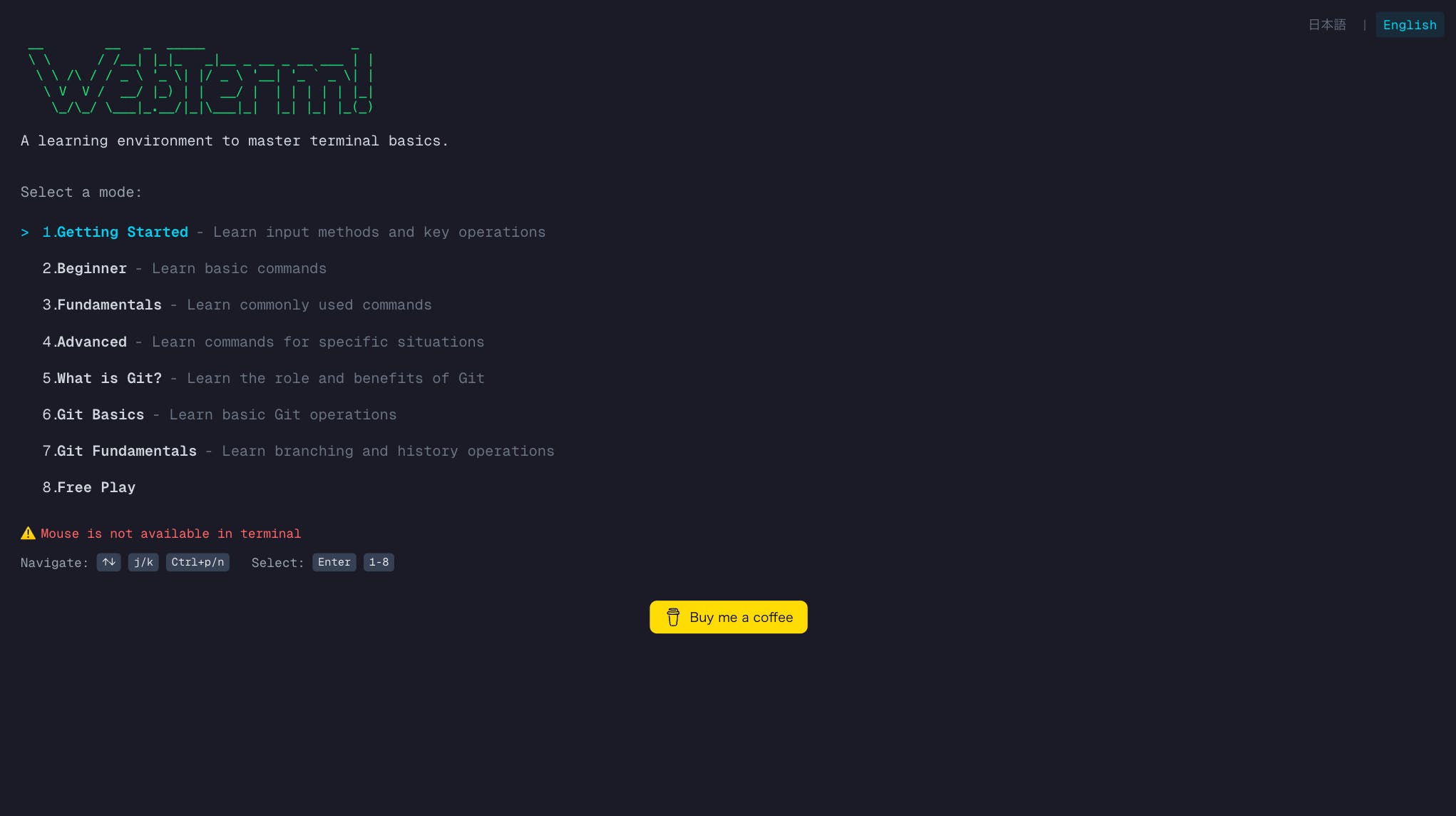 WebTerm: A browser terminal sandbox for learning CLI without fear | Orynth