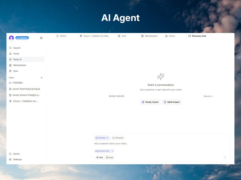Pen Note: An AI-powered note-taking and study workspace that turns you ...
