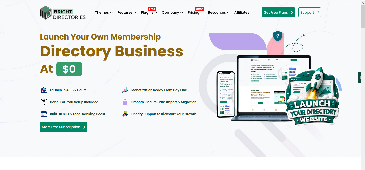 Bright Directories: Build your own directory website - no coding needed ...