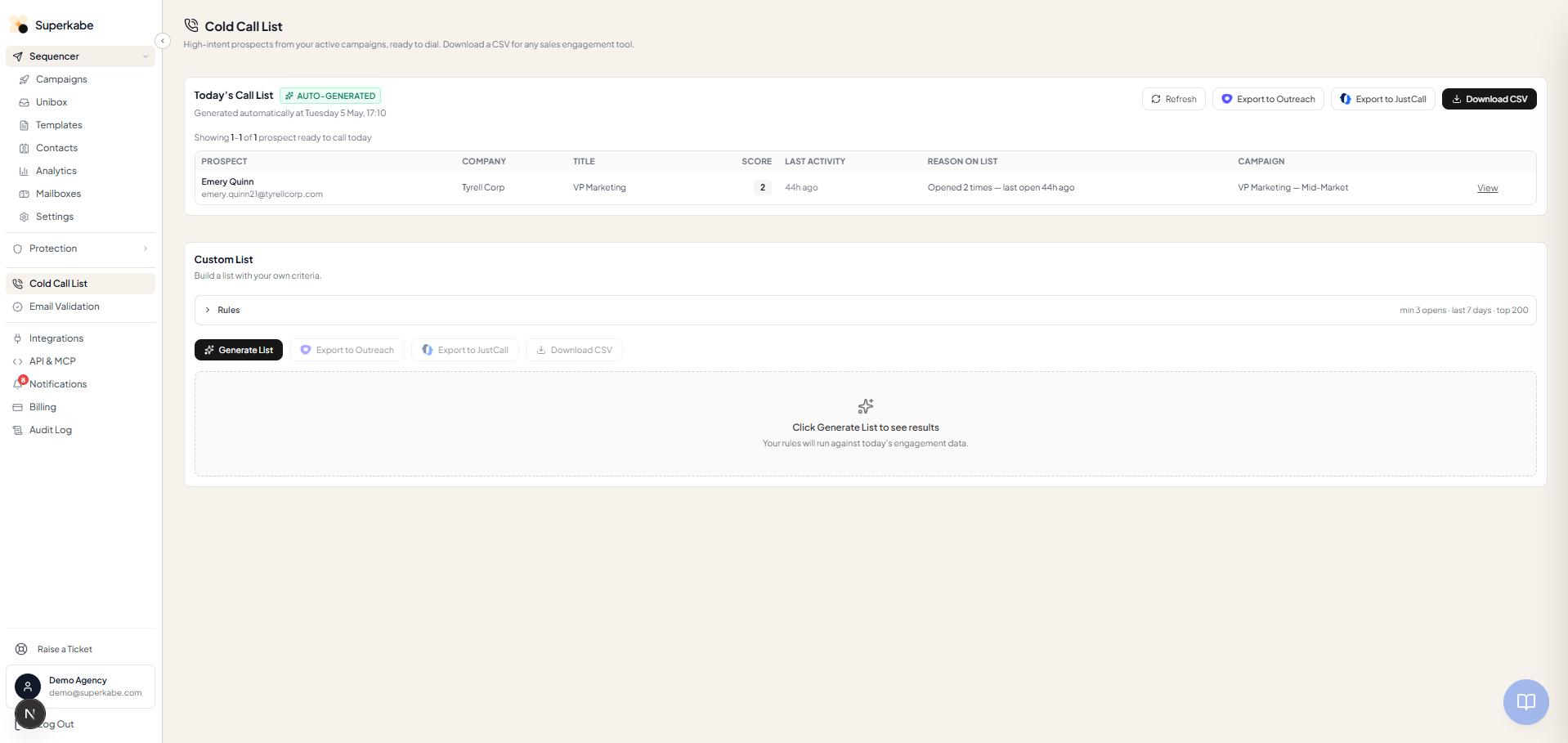Superkabe: Designed to keep your email deliverability above 99% | Orynth
