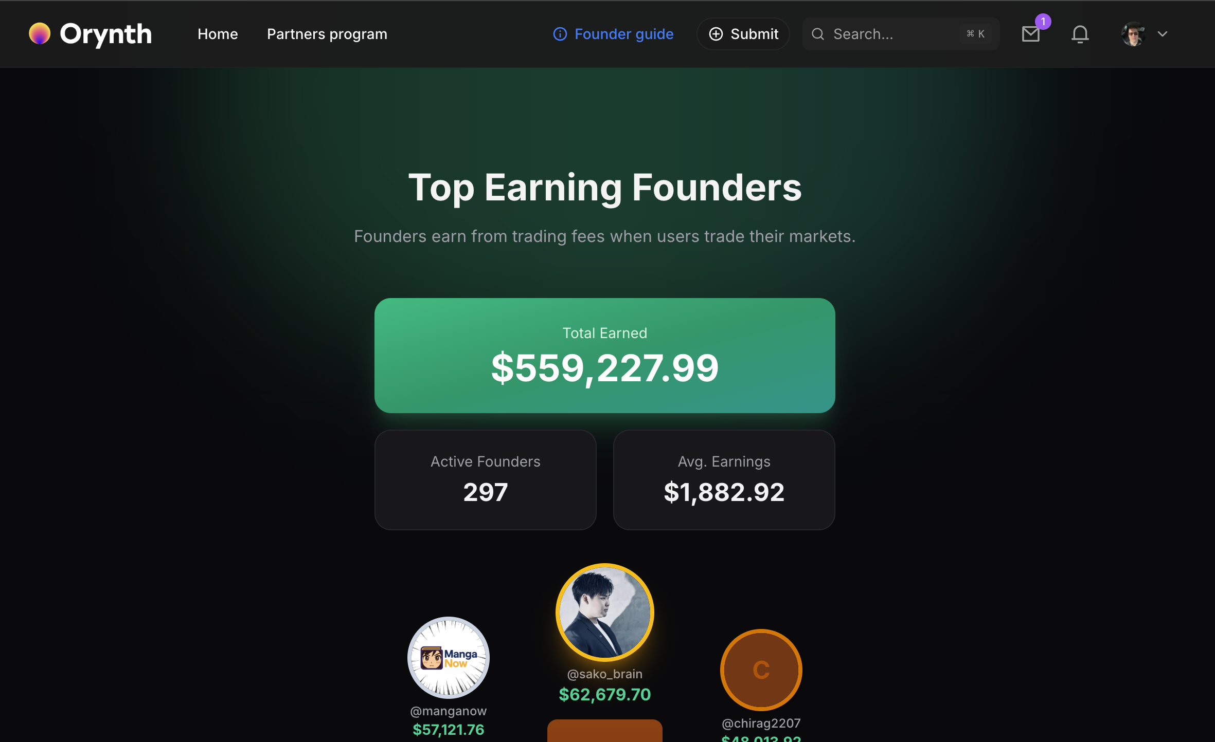 Orynth: Where products find their market | Orynth
