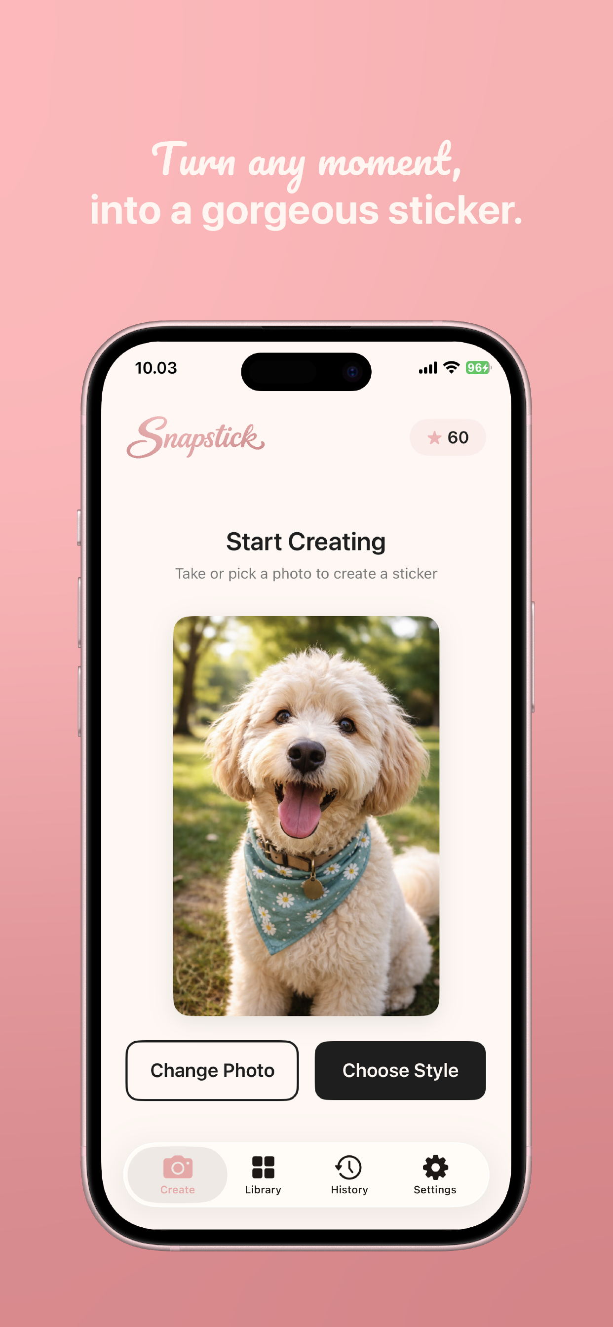 Snapstick: Turn Any Photo Into A Sticker | Orynth