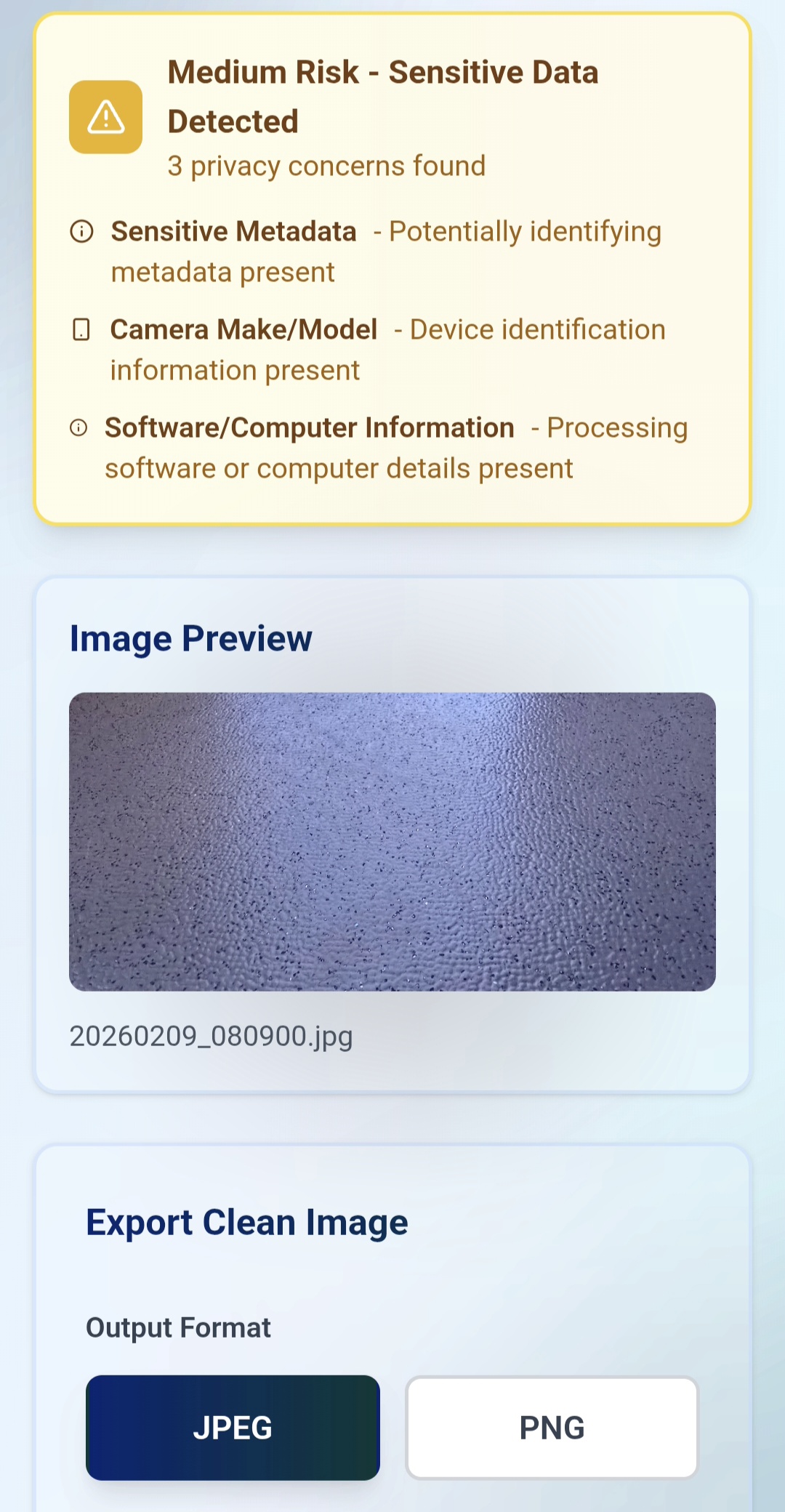 Guardian of the Pixel: The all-in-one metadata analyzer and remover ...